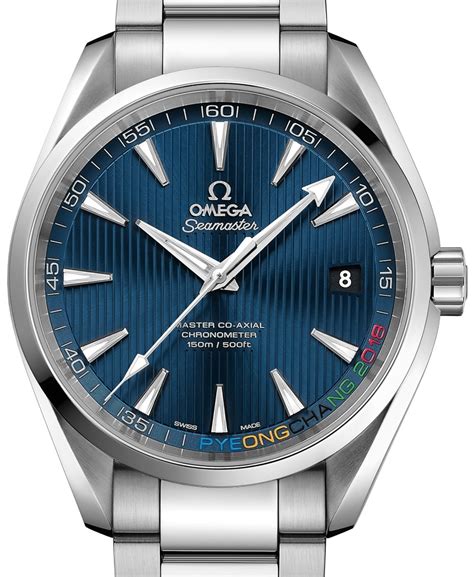 omega seamaster pyeongchang|omega aqua terra olympic.